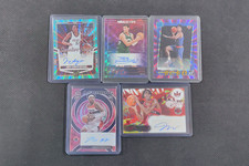 2021-22 Donruss Quentin Grimes Brook Lopez Goodwin Auto Purple Lazer RC /15 LOT5