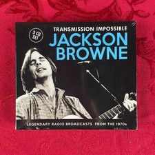 Transmission Impossible - JACKSON BROWNE (CD) Broadcasts from 1970s, 3-CD Set Transmission Impossible - JACKSON BROWNE (CD) Broadcasts from 1970s, 3-CD Set