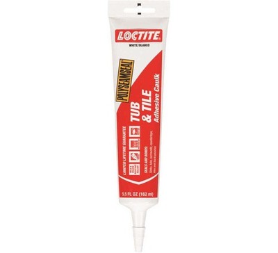 Polyseamseal 5.5 fl. oz. White Bathroom Tub and Tile Adhesive Caulk - pack of 12