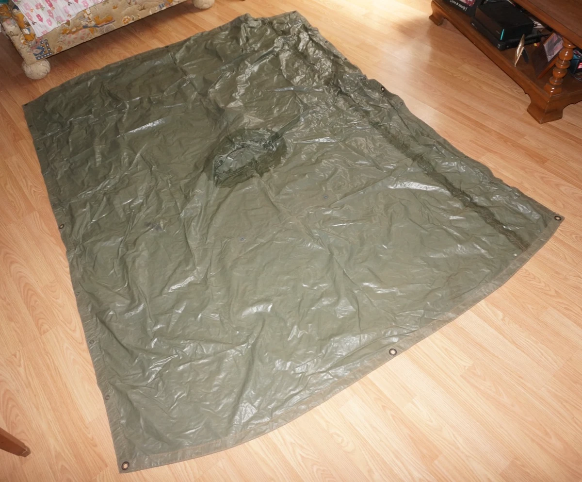 Vietnam Poncho In Original Vietnam War Personal & Field Gear for