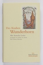 Des Knaben Wunderhorn: Alte Deutsche Lieder (Winkler Weltliteratur Dünndruckausg
