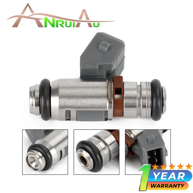 2X Fuel Injector For Harley-Davidson Dyna Road King Ultra Classic 2002-16 IWP043 Foto 3 de 4