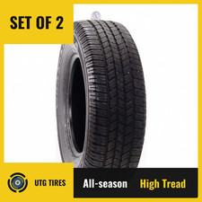 Set Of 2 Used Lt 26570r18 Goodyear Wrangler Sr-a 124121s - 1332 Set Of 2 Used Lt 26570r18 Goodyear Wrangler Sr-a 124121s - 1332