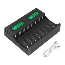 1X(Batterie Ladeger&auml;T LCD Display Intelligente 8-Slot Ladeger&auml;Te f&uuml;r AA/AAA6269