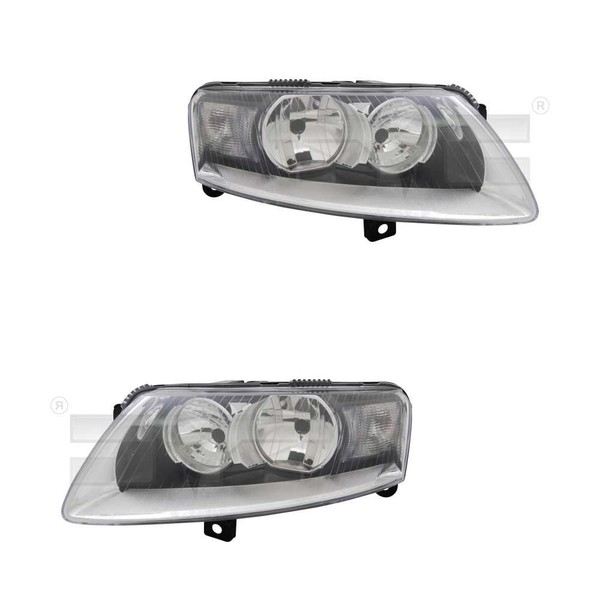 Scheinwerfer Set Links & Rechts H7/H15 Mit Tagfahrlicht FüR Audi A6 Avant 4F5 C6-image