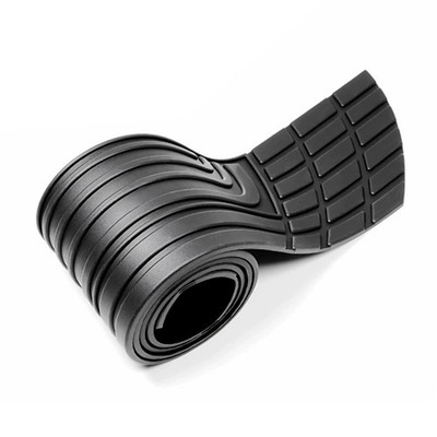 Universal Trimmable Rear Bumper Protect Anti-Scratch PVC Silicone Fits Sedan SUV
