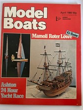 MODEL BOATS APRIL 1980 MAGAZINE