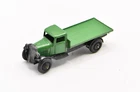 Vintage Dinky Toys 25C Green Flat Truck Model Car Wagon