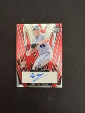 2024 Leaf Metal Baseball Zebby Matthews Red RC Auto 20/20 # ba-zm1, A2