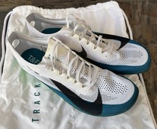 Size 10.5 - Nike ZoomX Dragonfly 2 Elite White Bright Spruce