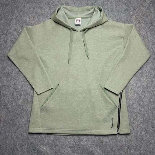 VETEMENTS Felpa donna AVALANCHE The Aeon taglia M verde pull over outdoor con cappuccio