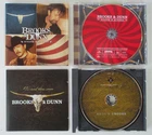 BROOKS DUNN 2 CD Lot - Steers & Stripes / #1's And Then Some - CD'S ARE EX