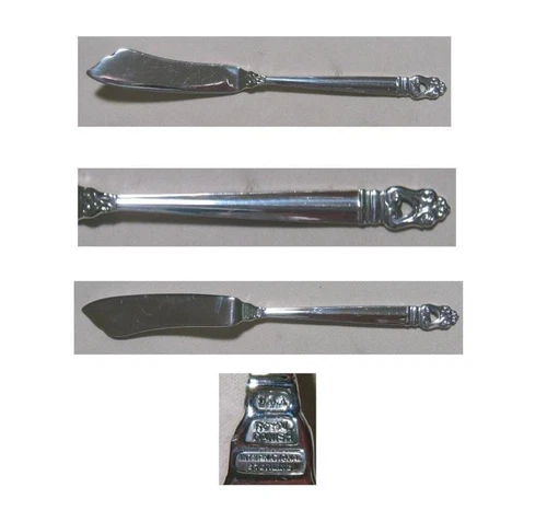 ROYAL DANISH 1939 MASTER BUTTER KNIFE BY INTERNATIONAL STERLING