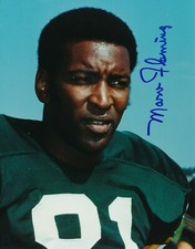 Marv Fleming SB I & II Champs Green Bay Packers Signed Auto 8x10 Photo ~ COA