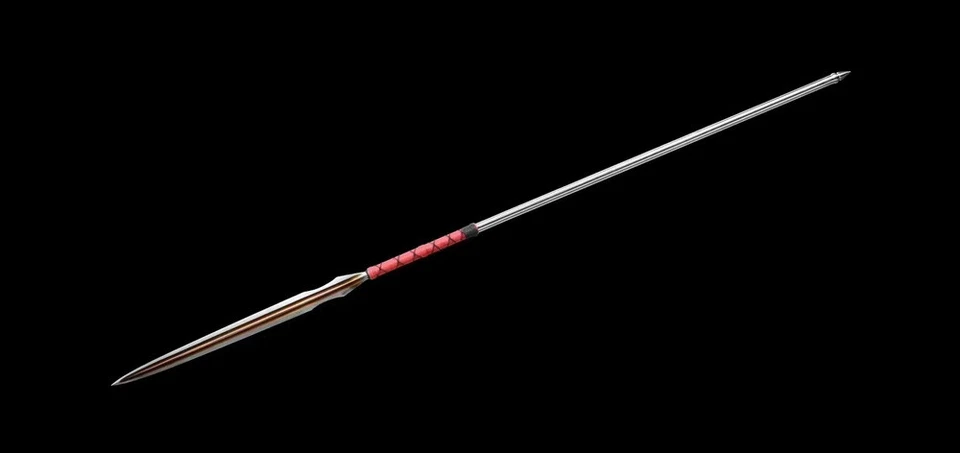 Espada China KUNGFU Lanza Han Muy Afilada Acero Manganeso Exterior Lanza de Caza Foto 4 de 4