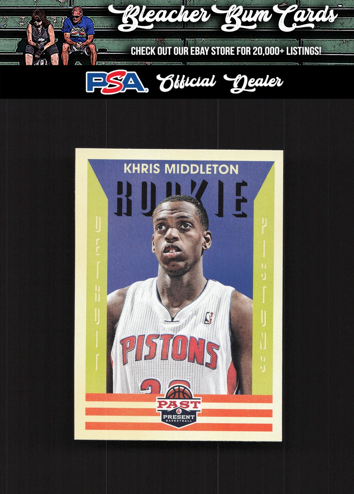 2012 Panini Past & Present 178 Khris Middleton Rookie