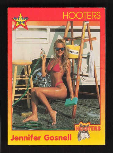 1994 Star Hooters Calendar Girls #43 Jennifer Gosnell