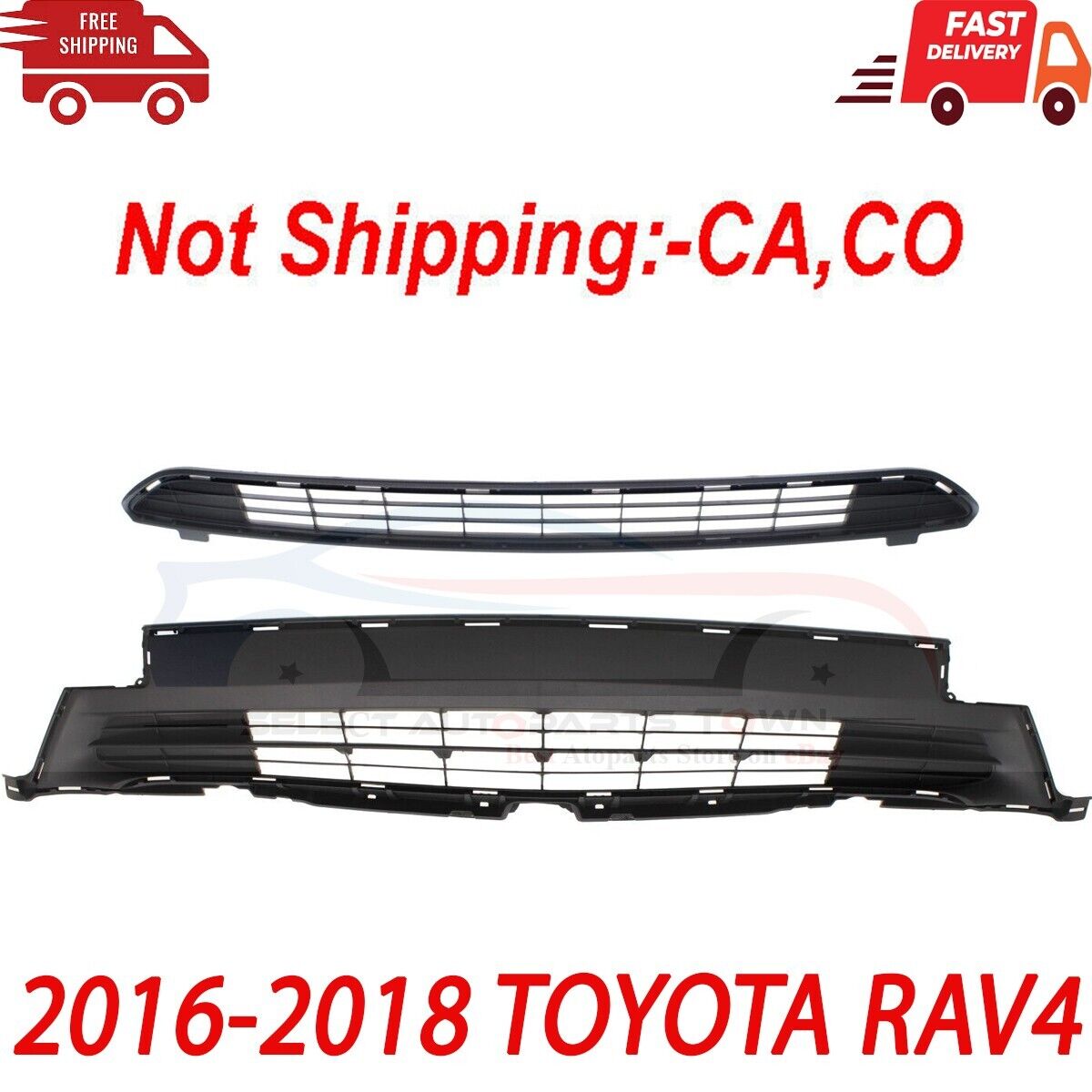 Grille and Bumper Kit | TOYOTA HIGHLANDER HYBRID 2016 Grille and Bumper Kit | TOYOTA HIGHLANDER HYBRID 2016