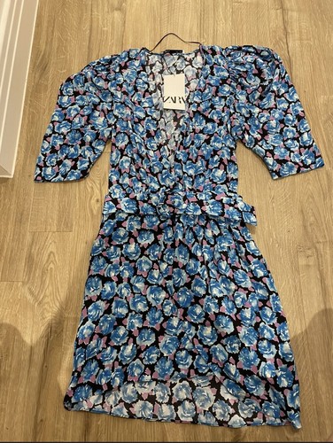 zara belted dress m - Picture 6 of 6