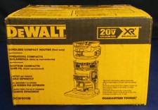 DEWALT DCW600B 20V MAX XR Cordless Compact Router - Tool Only