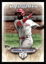 Andrew McCutchen - 2021 Topps DH Debuts #DHD-6 Philadelphia Phillies