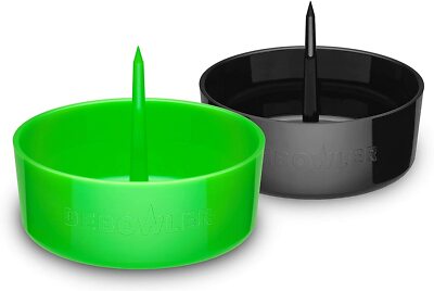 Debowler Original Ashtray Smoking Pipe Cleaning Tool 2 Pack (BLK+GRN)