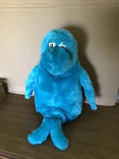 Dr. Suess Kohl’s Cares For Kids Blue Fish Plushy Stuffed Animal Soft & Adorable 