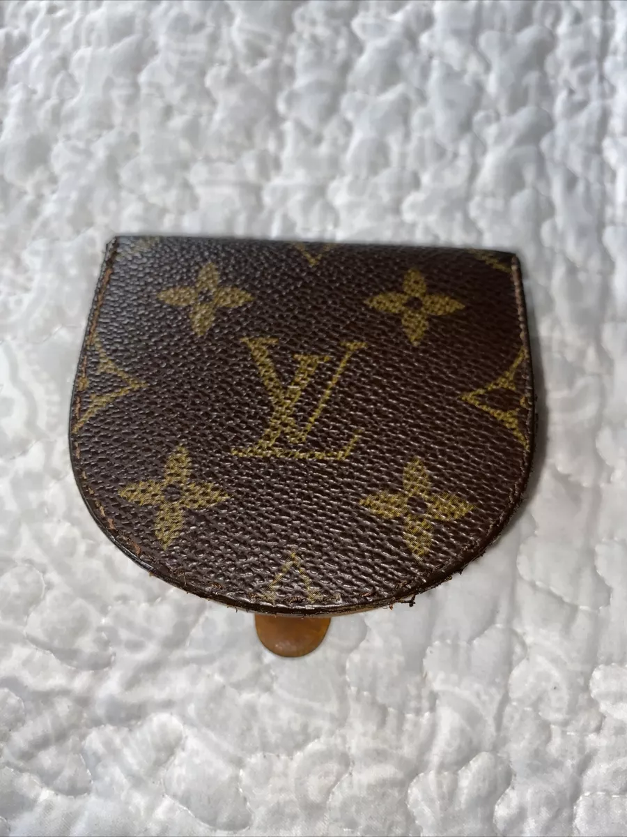 🎁Vintage Louis Vuitton Porte Monnaie Cuvette Coin Pouch W/Tab Made in  France