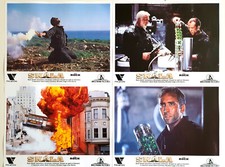 THE ROCK (1996) - Lobby cards SET 4pcs - Nicolas Cage Sean Connery Michael Bay
