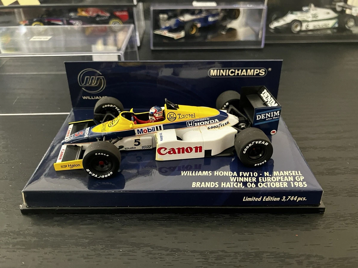 ミニカー MINICHAMPS Williams Honda FW10 N.Mansell Honda Williams Diecast Formula 1 Cars for sale | eBay