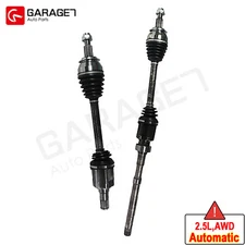 For 2014 15 2016 Mazda CX-5 2.5L AWD Automatic Trans Front Pair CV Axle Assembly