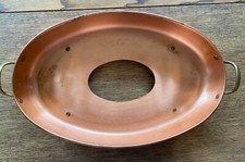 Vintage De la Cuisine Copper Oval Server 14 U...