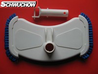Bodensauger Mit Seitl. BüRsten Reiniger Schwimmbad Pool Sauger Schwimmbecken