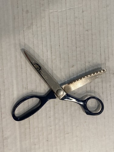 vintage Wiss model SN7 pinking shears scissors * B143 - Picture 5 of 6