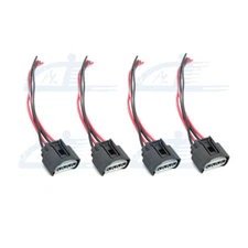 4pcs Ignition Coil Connector Plug Harness For Scion tC Pontiac Vibe 90980-11885