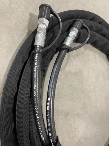 *NEW* 21' Hydraulic Hose Extension for Tractor Loader Attachments*Free Shipping* image 2
