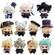 Anime Gaming Genshin Impact Plush Toy Cosplay Stuffed Doll Pendant Keychain 10cm