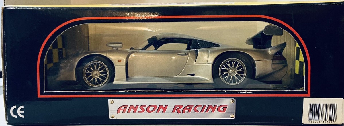 Anson Silver Porsche 911 GT1 - 1:18 - 30329 NEW IN BOX | eBay