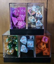 5 Piece Lot of Chessex Dice New 27441 25300 26425 27433 25427 Free Shipping USA