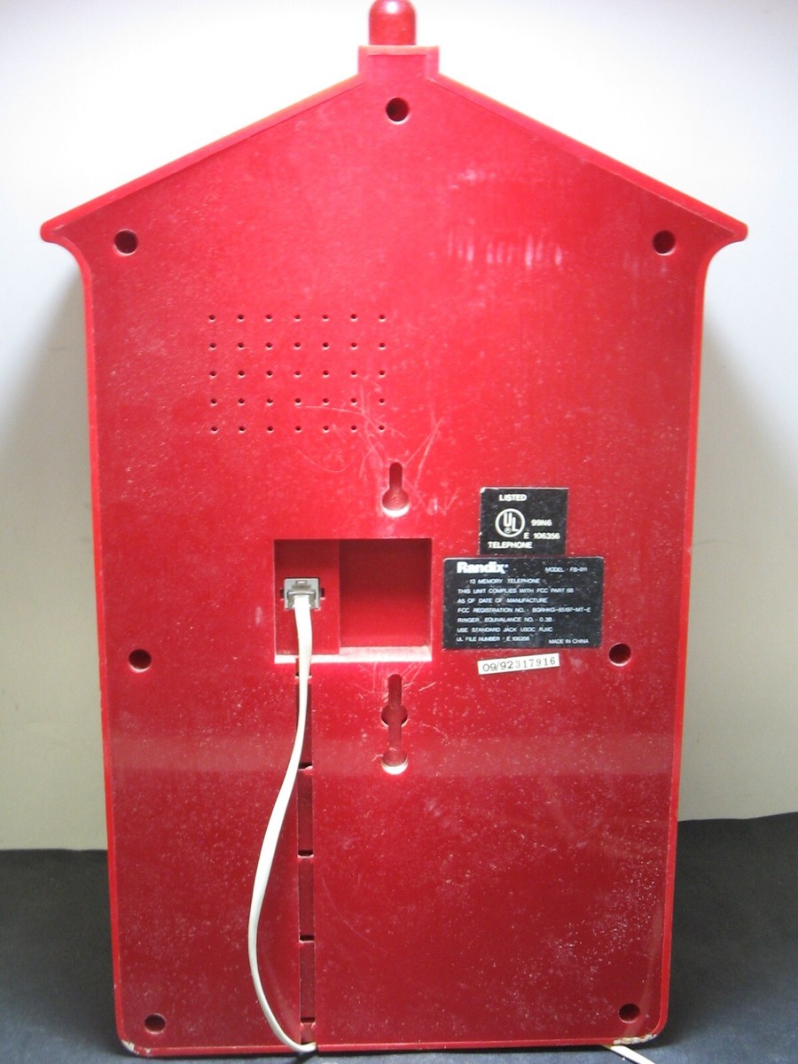 Randix Firebox Telephone Model FB-911 Complete in Box USED | eBay