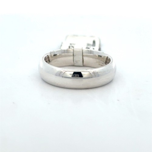 Thomas Sabo 6mm Wide Silver Band Size 11.5 (66) TR2115-001-12 NWOT - 第 1/1 張圖片