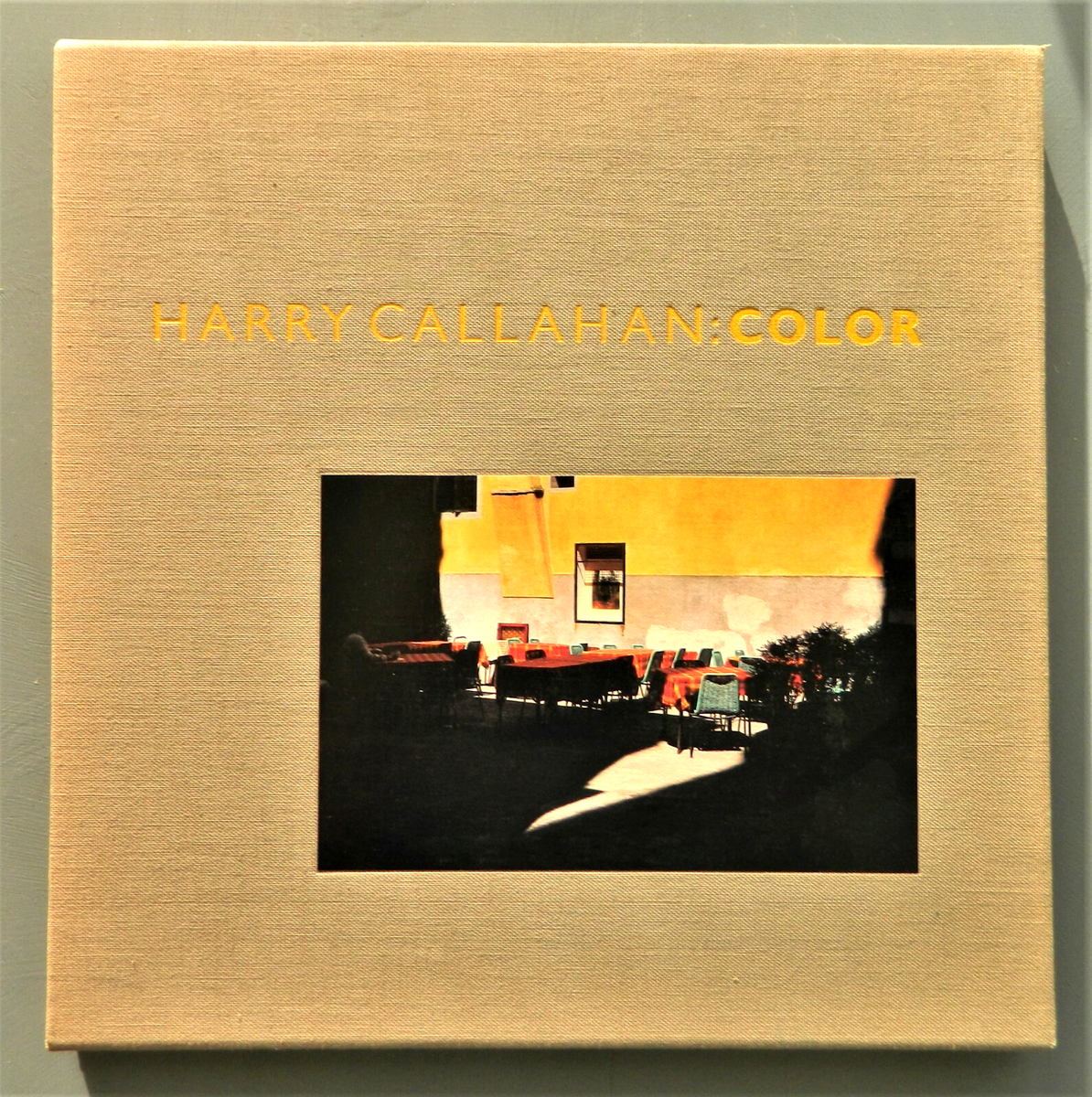 【Harry Callahan：color, 1941-1980】1980年初版 SIGNED 