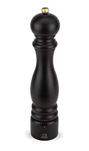 Paris u'Select Manual Pepper Mill Adjustable Grinder-Beechwood Chocolate 12-Inch