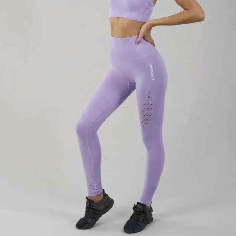 Power Seamless Leggings, Lilac