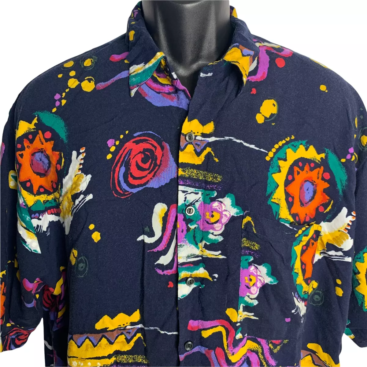 90s button top down shirt
