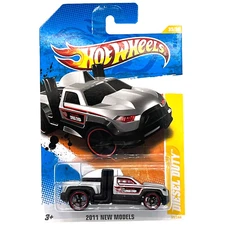 Hot Wheels 2011 New Models DIESEL DUTY Silver 35/50 Red Rim OH5's