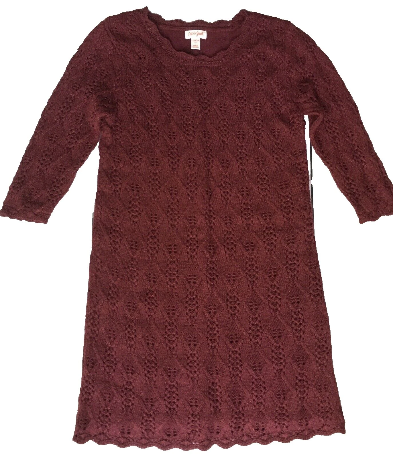 Christmas Blue 100% Cotton Dresses for Girls