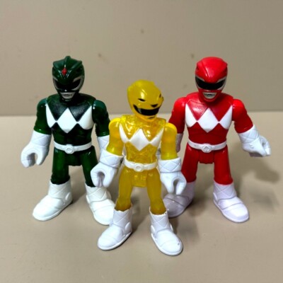 4pcs Fisher Price Imaginext Power Ranger Rita Repulsa Red Yellow