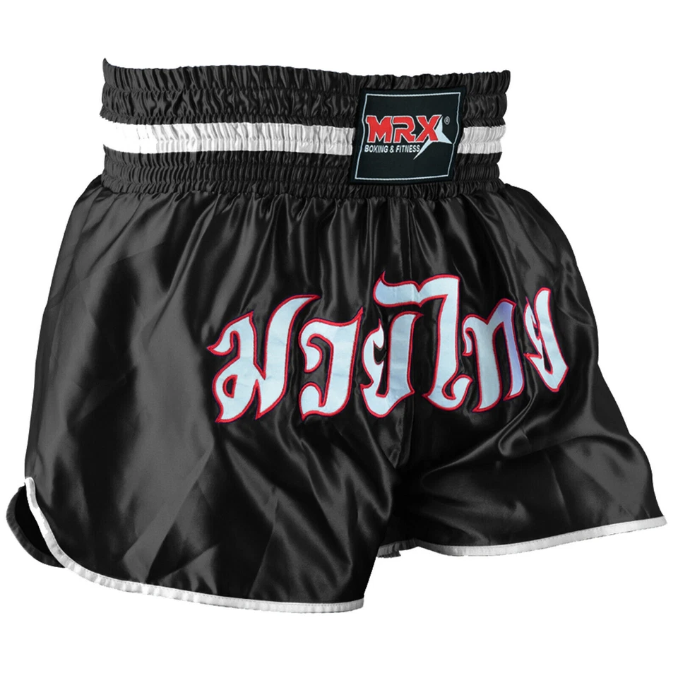 MRX MMA Boxing Shorts for Men Training Fighting Muay Thai Kickboxing Short - Image 3 of 4