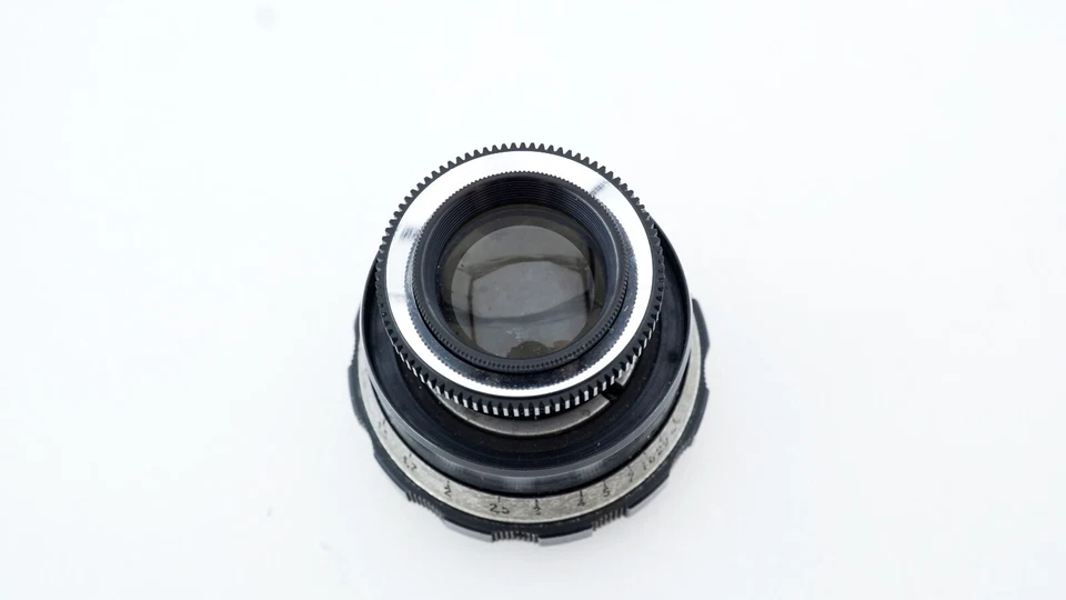 Lente mono creativa LOMO 2.8/75 M39 montura sin espejo, del visor Lubitel Foto 2 de 4